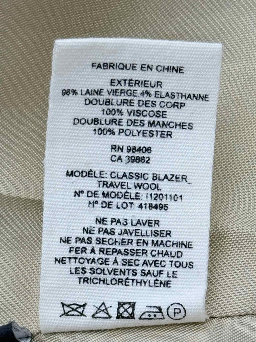 Pre - loved THEORY Beige Size US 10 Jacket at Reems Closet