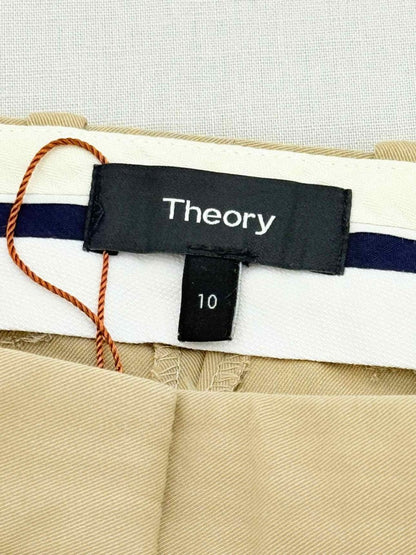 Pre - loved THEORY Beige Size US 10 Pants at Reems Closet