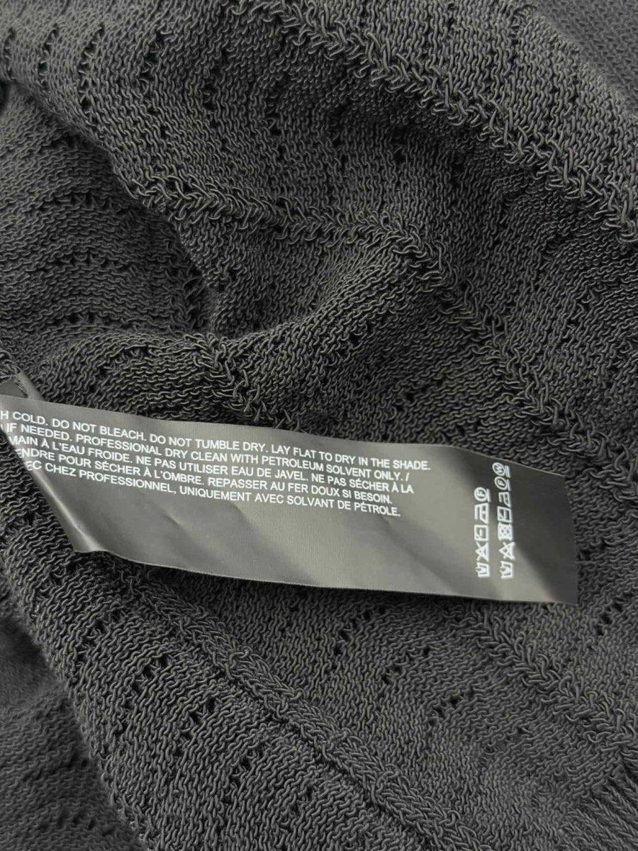 Pre - loved THEORY Black Knit Size Large Cardigan at Reems Closet