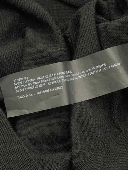 Pre - loved THEORY Black Size Large Jumper at Reems Closet