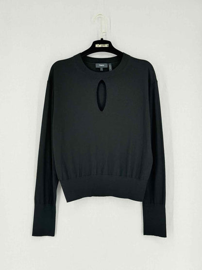 Pre - loved THEORY Black Size Large Jumper at Reems Closet