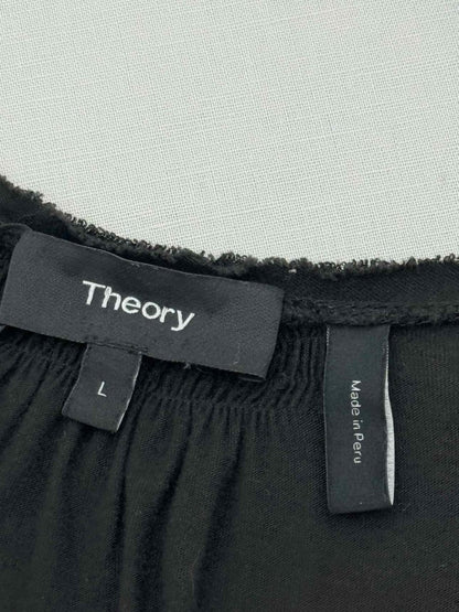 Pre - loved THEORY Black Size Large Knee Length Dress at Reems Closet