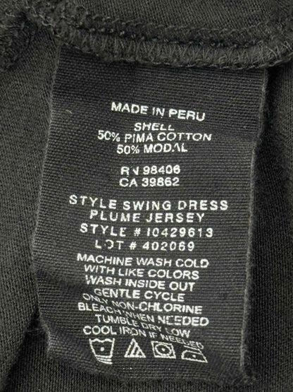 Pre - loved THEORY Black Size Large Knee Length Dress at Reems Closet