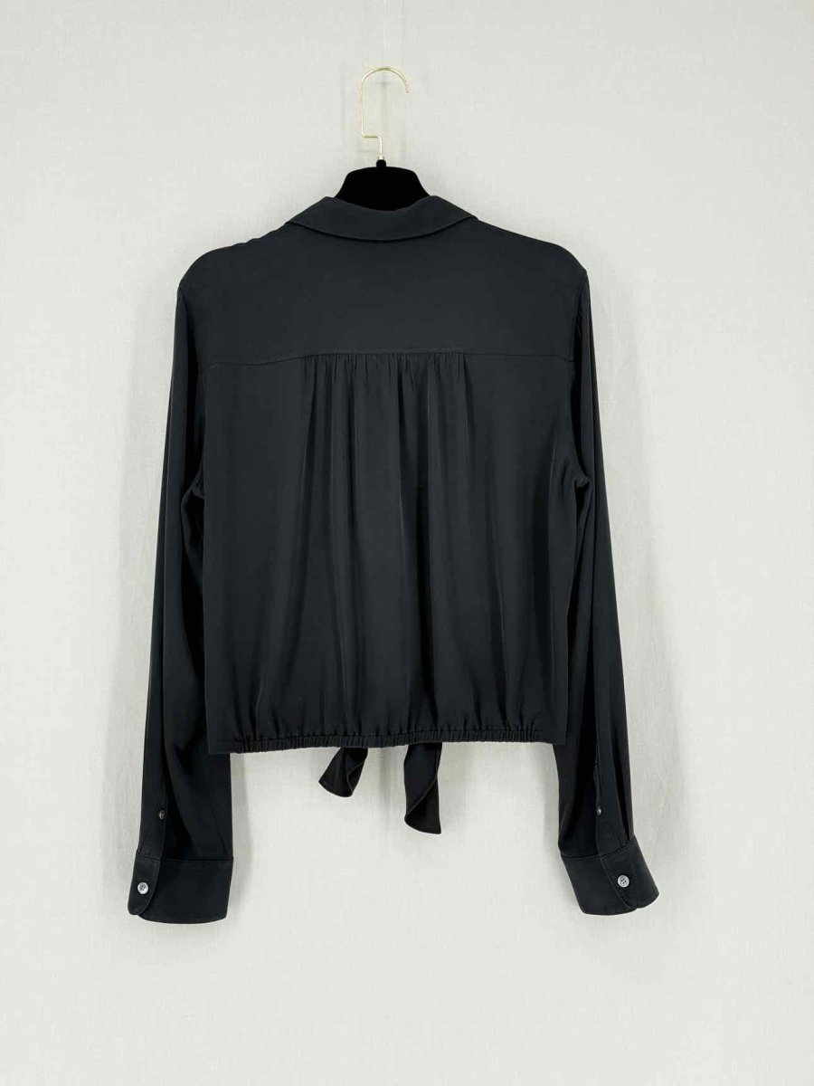 Pre - loved THEORY Black Size Large Shirt at Reems Closet
