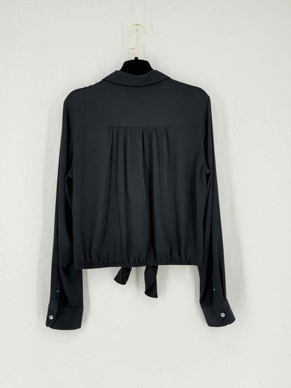 Pre - loved THEORY Black Size Large Shirt at Reems Closet