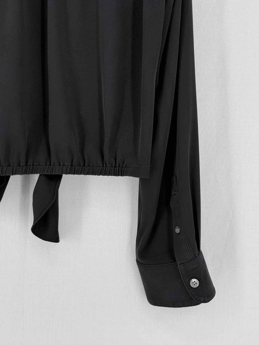 Pre - loved THEORY Black Size Large Shirt at Reems Closet