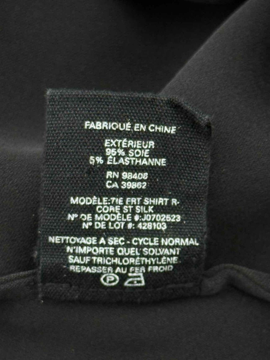 Pre - loved THEORY Black Size Large Shirt at Reems Closet