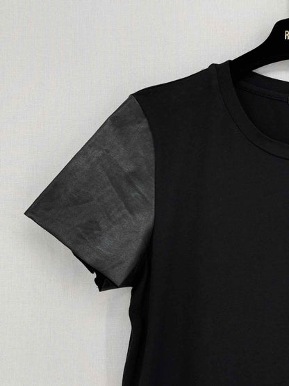 Pre-loved THEORY Black Size Large T-shirt at Reems Closet