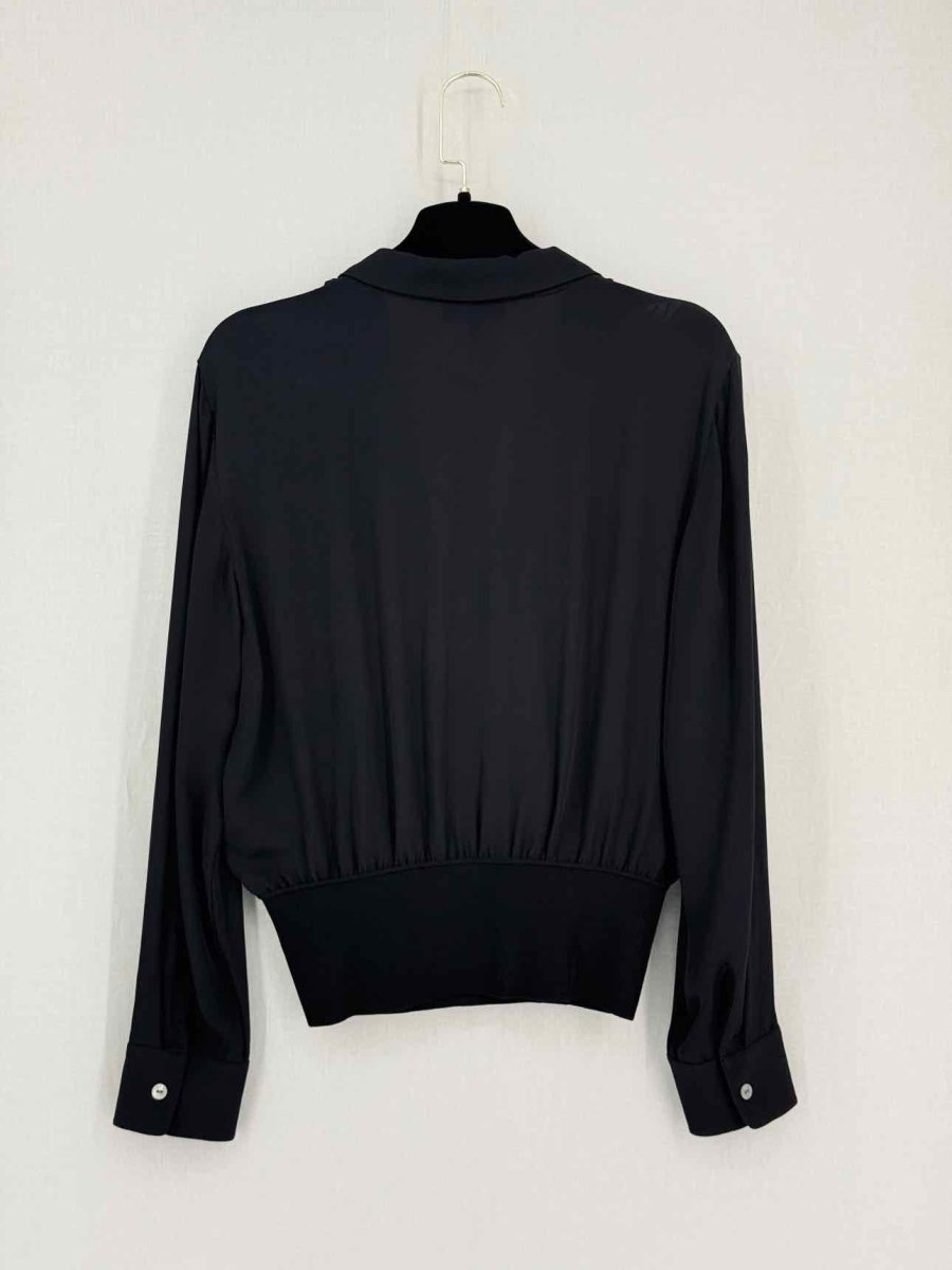 Pre-loved THEORY Black Size Small Blouse at Reems Closet