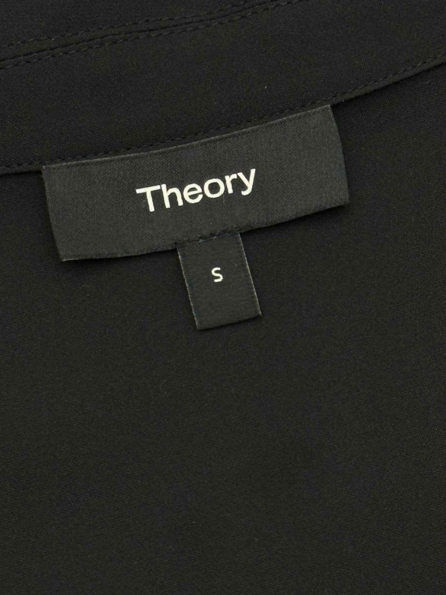 Pre-loved THEORY Black Size Small Blouse at Reems Closet