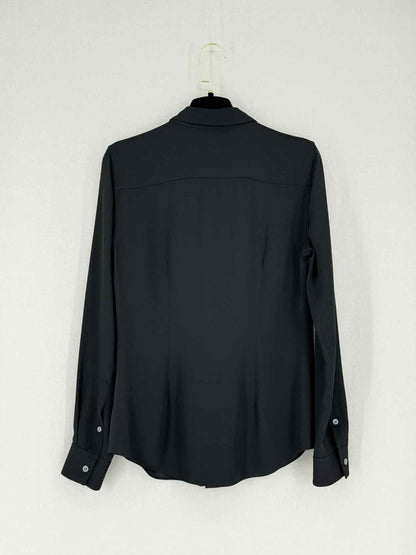 Pre - loved THEORY Black Size Small Shirt at Reems Closet