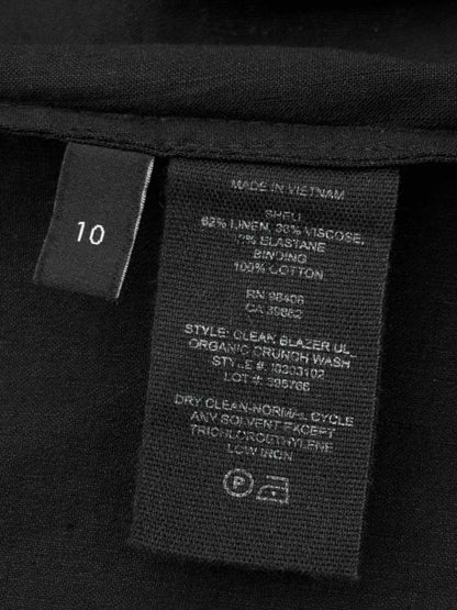 Pre - loved THEORY Black Size US 10 Blazer at Reems Closet