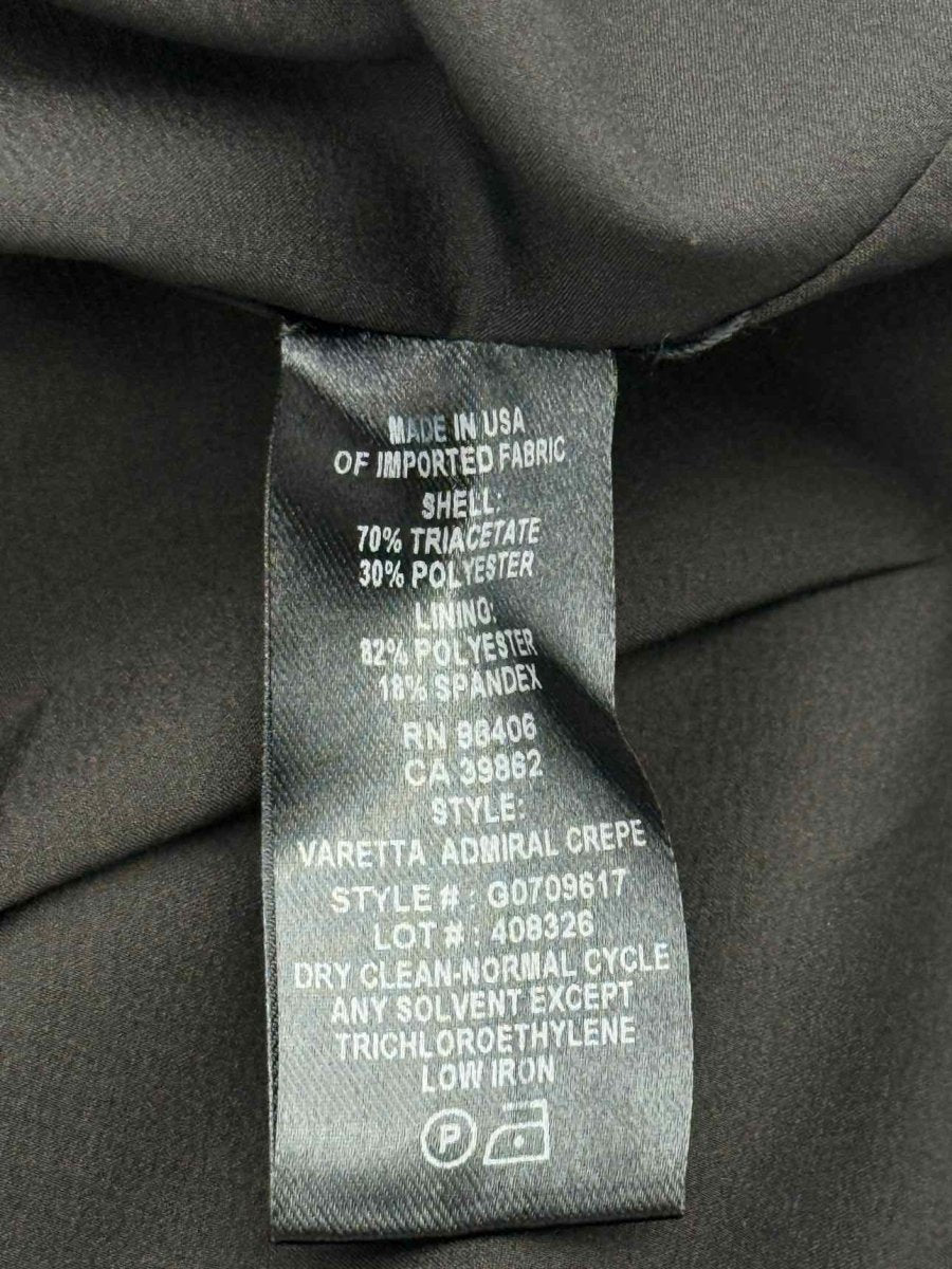 Pre - loved THEORY Black Size US 10 Knee Length Dress at Reems Closet