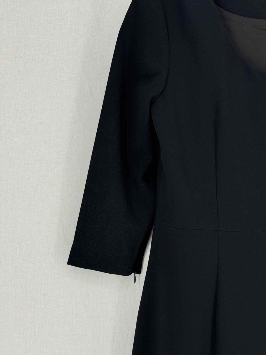 Pre - loved THEORY Black Size US 10 Knee Length Dress at Reems Closet