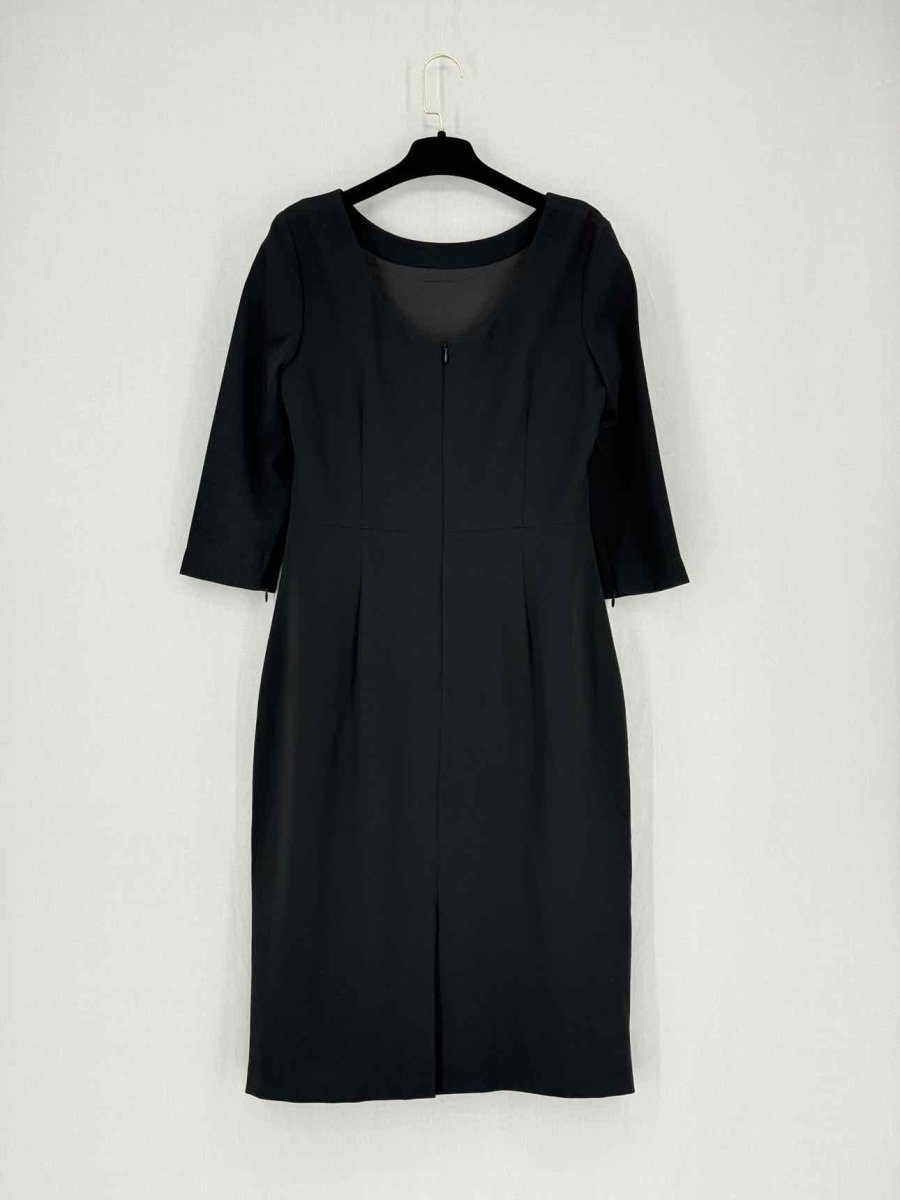 Pre - loved THEORY Black Size US 10 Knee Length Dress at Reems Closet