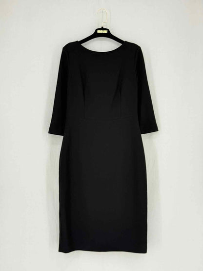 Pre - loved THEORY Black Size US 10 Knee Length Dress at Reems Closet