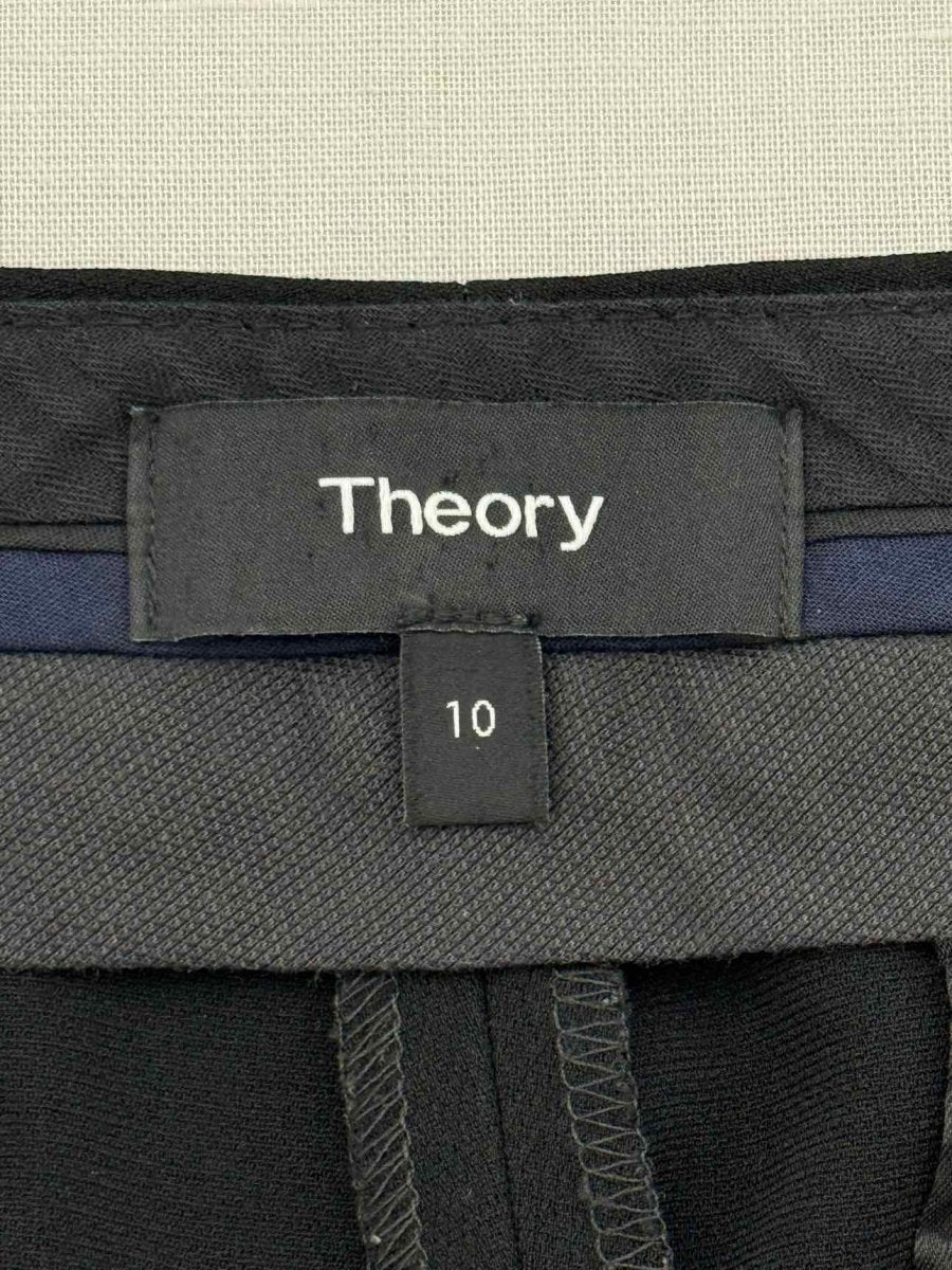Pre - loved THEORY Black Size US 10 Pants at Reems Closet