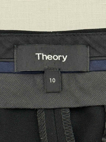 Pre - loved THEORY Black Size US 10 Pants at Reems Closet