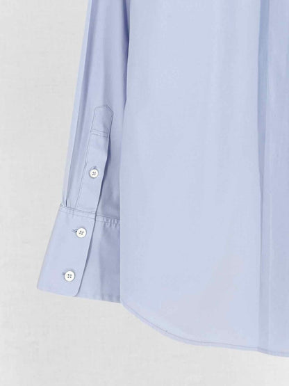 Pre - loved THEORY Blue Size Large Shirt at Reems Closet