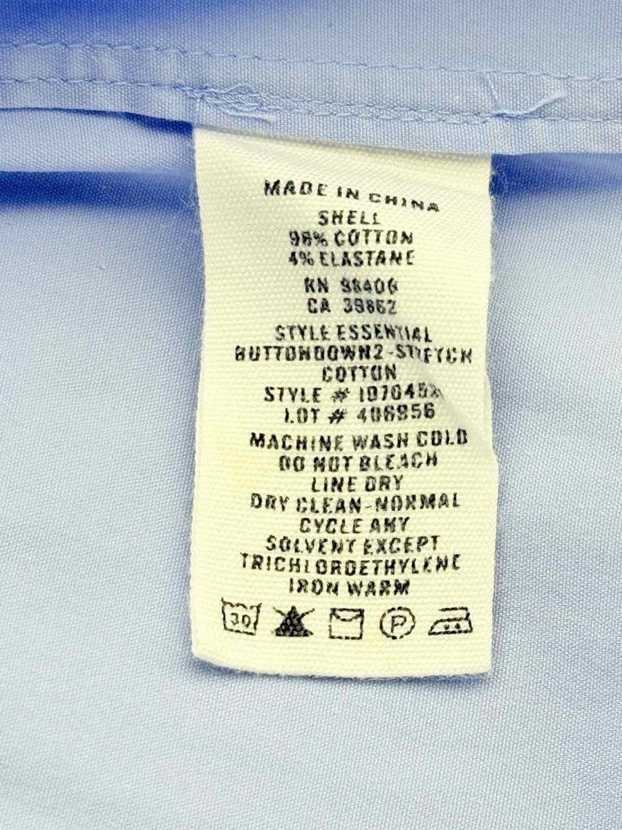Pre - loved THEORY Blue Size Large Shirt at Reems Closet
