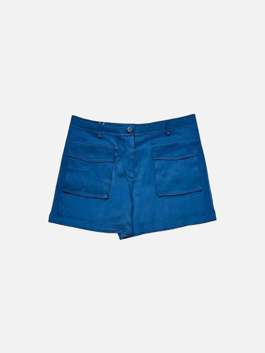 Pre - loved THEORY Cargo Navy Shorts at Reems Closet