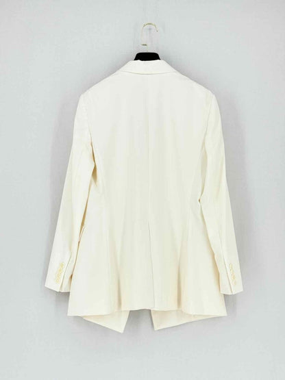 Pre - loved THEORY Cream Size US 10 Blazer at Reems Closet