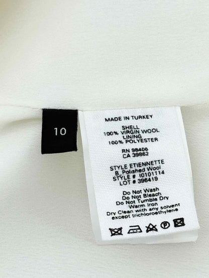 Pre - loved THEORY Cream Size US 10 Blazer at Reems Closet