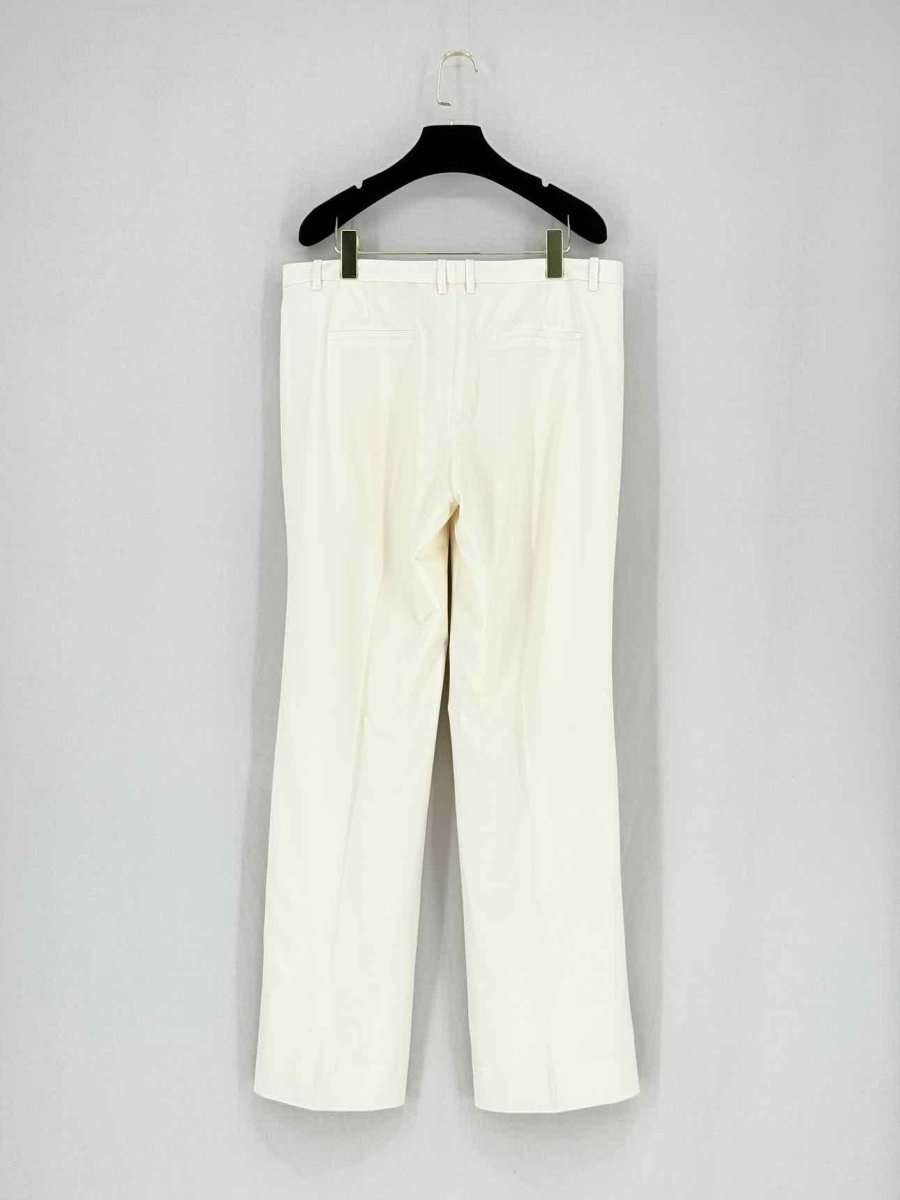 Pre - loved THEORY Cream Size US 10 Pants at Reems Closet