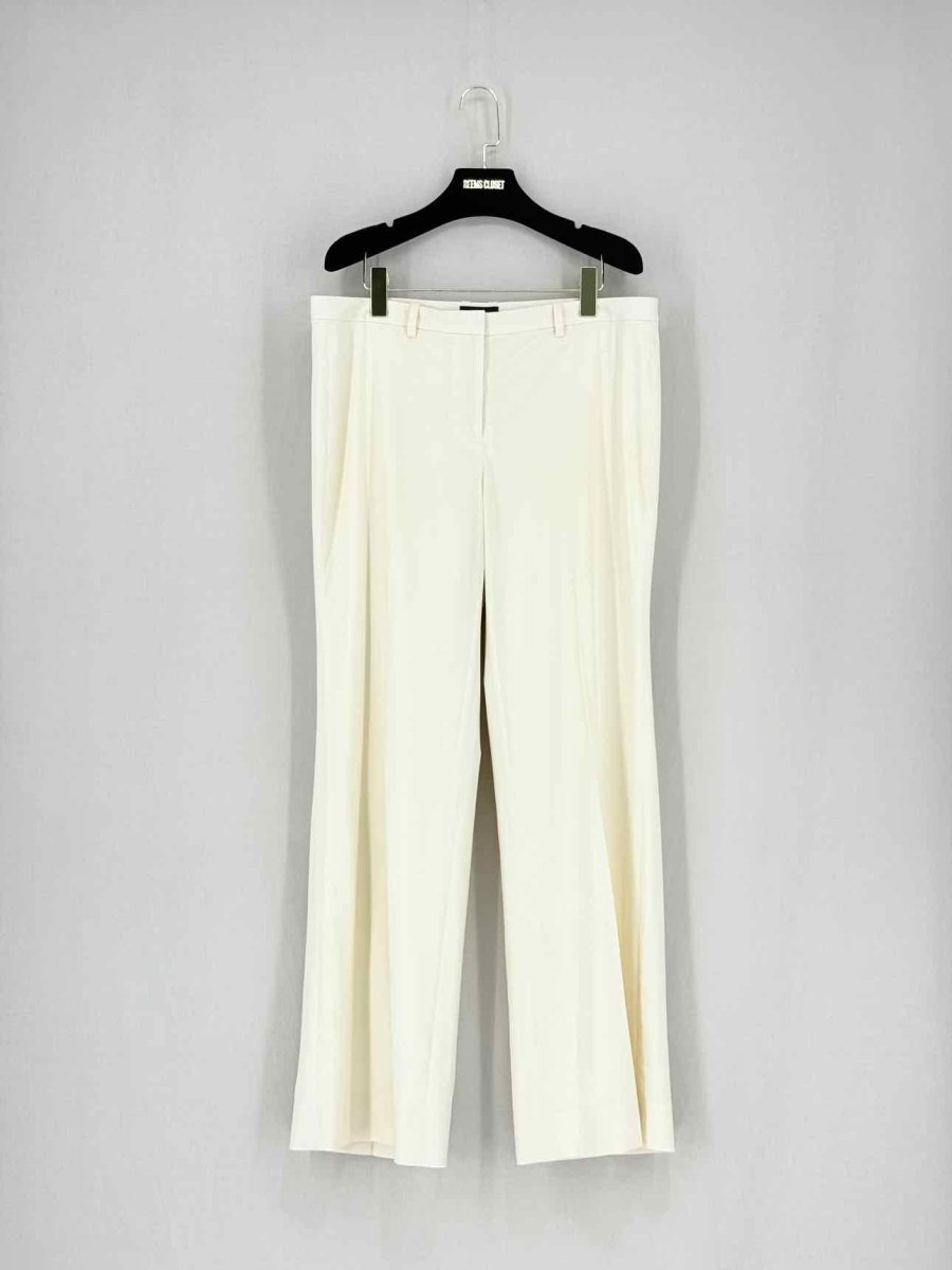 Pre - loved THEORY Cream Size US 10 Pants at Reems Closet