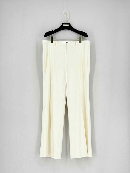 Pre - loved THEORY Cream Size US 10 Pants at Reems Closet