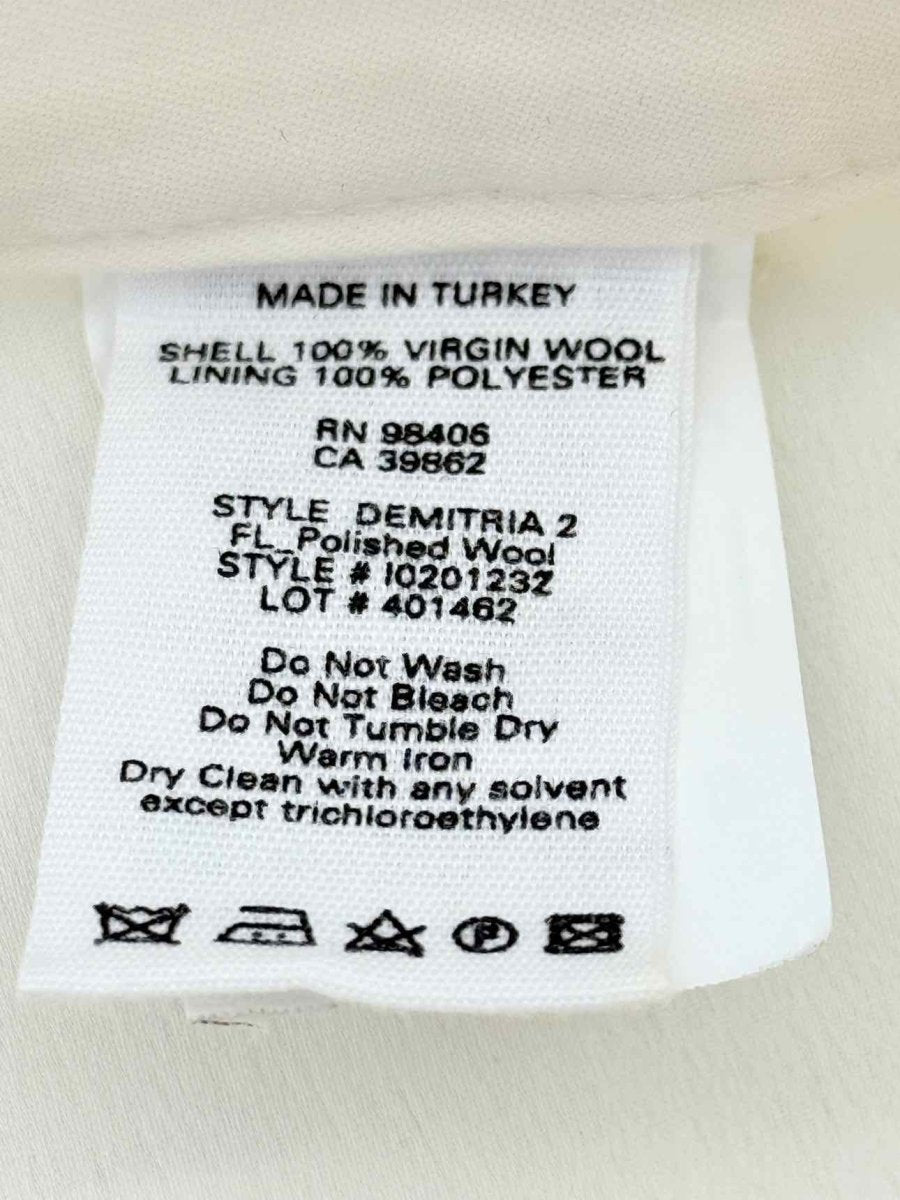 Pre - loved THEORY Cream Size US 10 Pants at Reems Closet