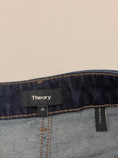 Pre - loved THEORY Demitria Blue Size 26 Jeans at Reems Closet