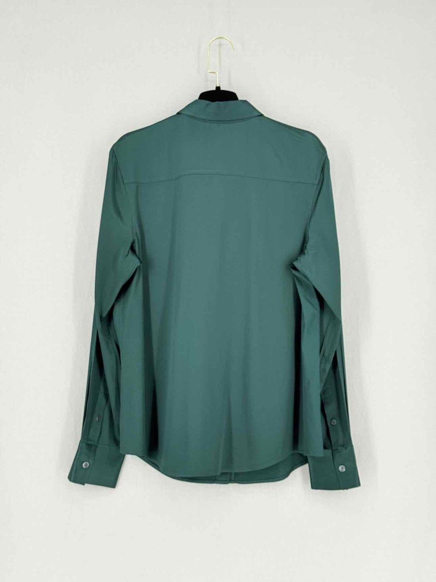 Pre - loved THEORY Green Size Large Shirt at Reems Closet