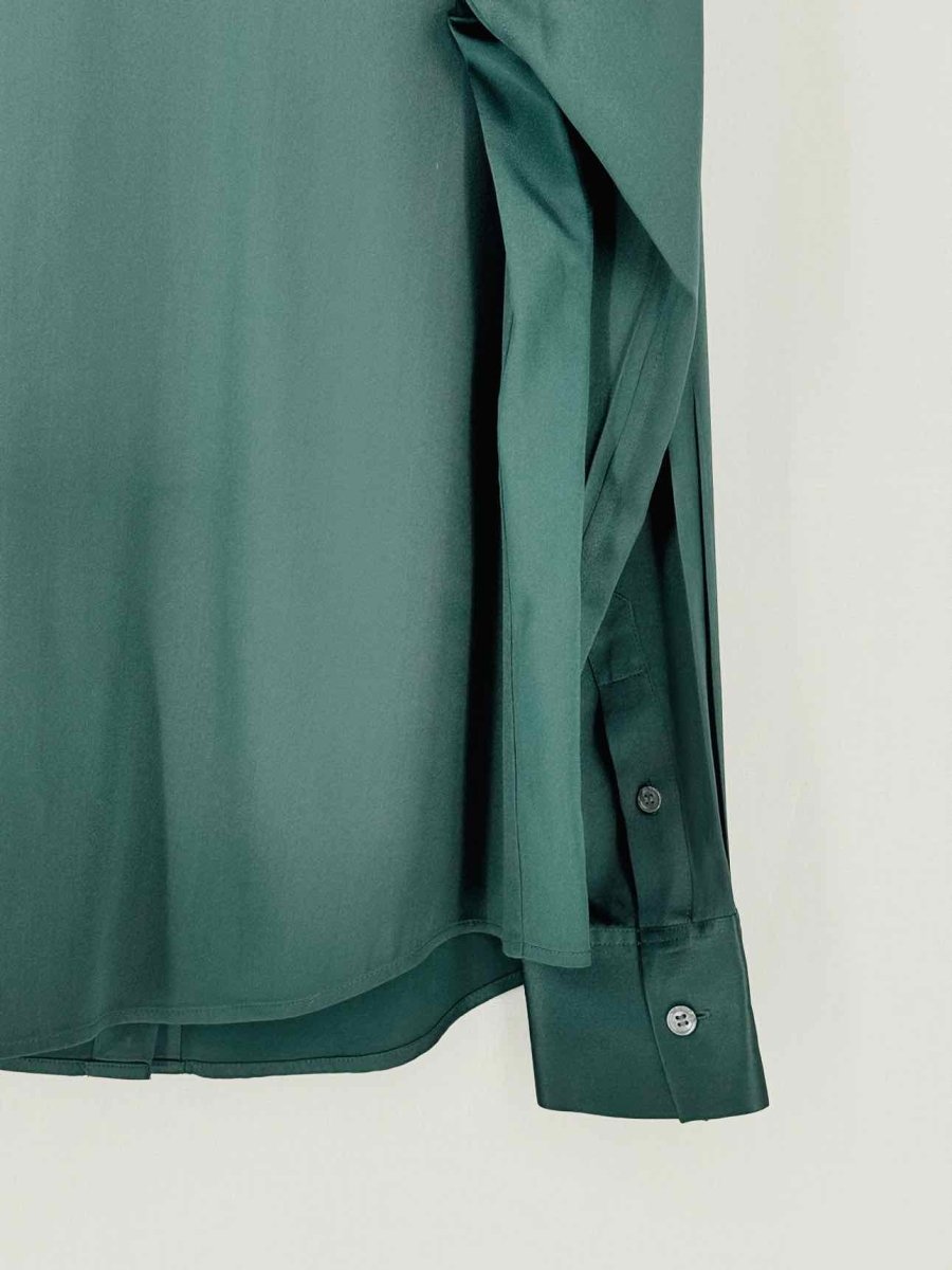 Pre - loved THEORY Green Size Large Shirt at Reems Closet