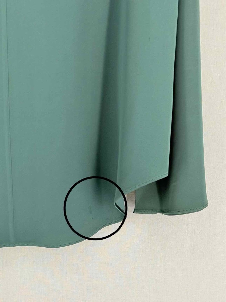 Pre - loved THEORY Green Size Large Top at Reems Closet