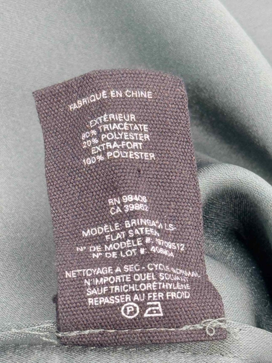 Pre - loved THEORY Green Size Large Top at Reems Closet