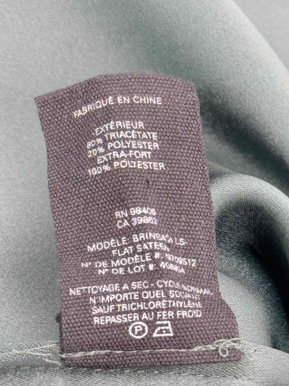 Pre - loved THEORY Green Size Large Top at Reems Closet