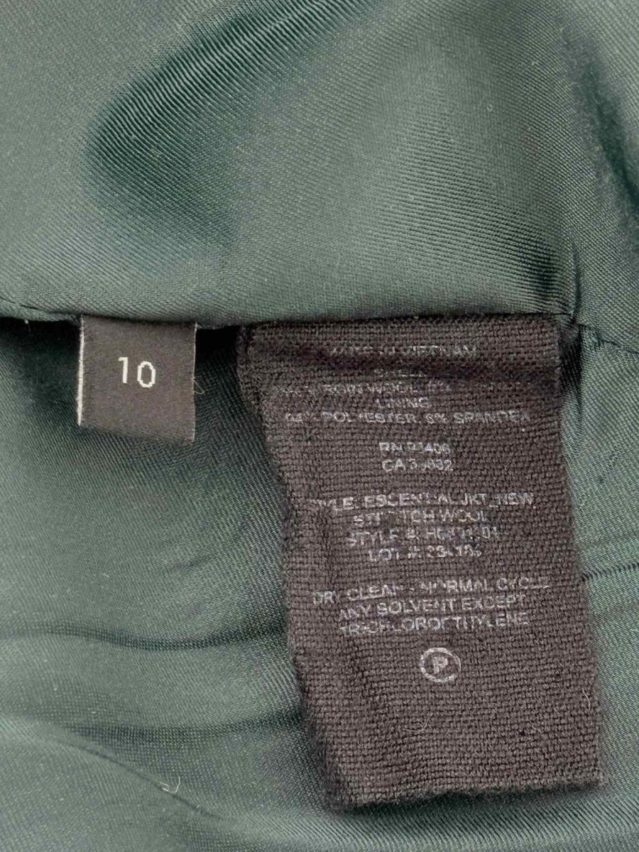 Pre - loved THEORY Green Size US 10 Blazer at Reems Closet