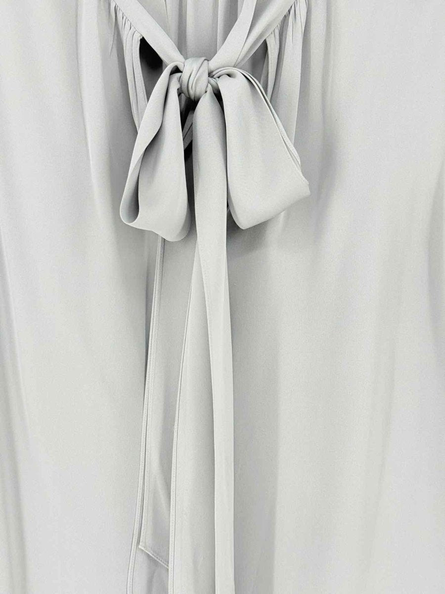 Pre - loved THEORY Grey Size Large Blouse at Reems Closet