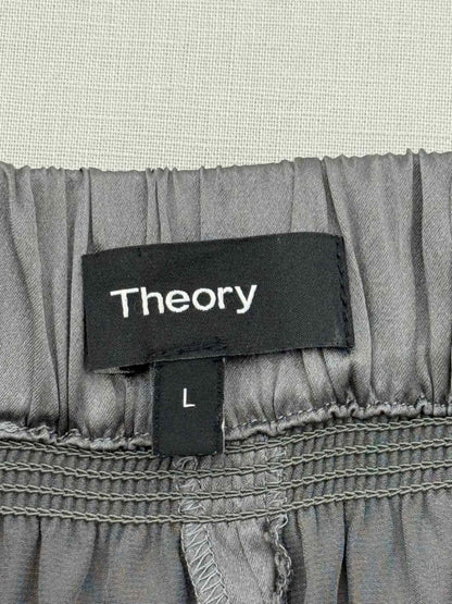 Pre - loved THEORY Grey Size Large Pants at Reems Closet