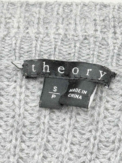 Pre - loved THEORY Grey Size Small Sweater at Reems Closet