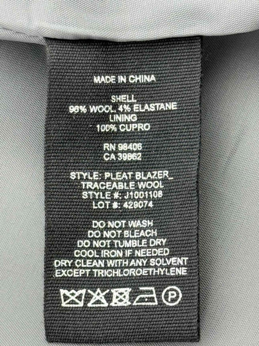 Pre - loved THEORY Grey Size US 10 Jacket at Reems Closet