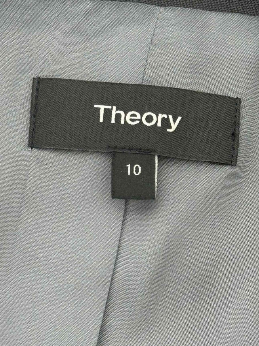 Pre - loved THEORY Grey Size US 10 Jacket at Reems Closet