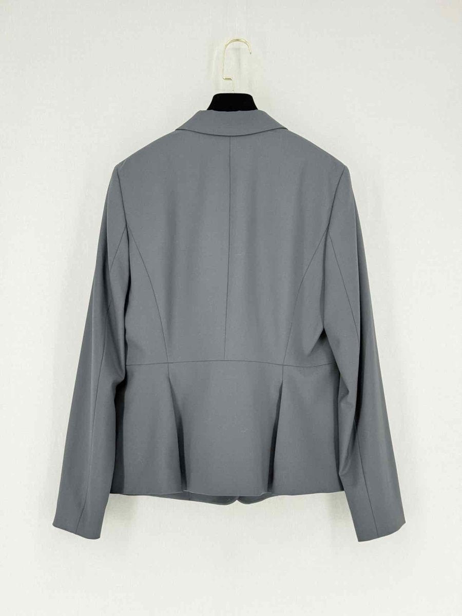 Pre - loved THEORY Grey Size US 10 Jacket at Reems Closet