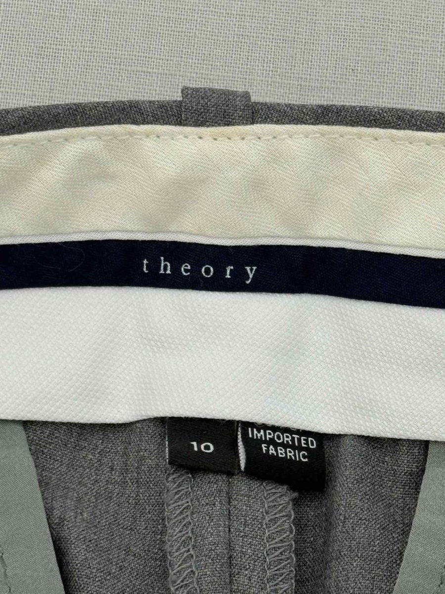 Pre - loved THEORY Grey Size US 10 Pants at Reems Closet