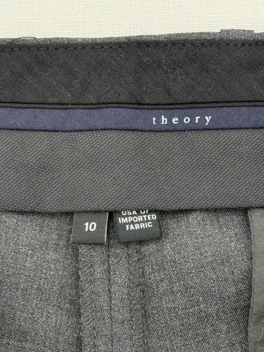 Pre - loved THEORY Grey Size US 10 Pants at Reems Closet
