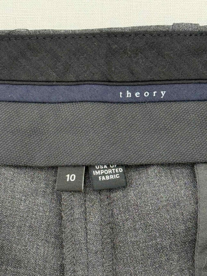 Pre - loved THEORY Grey Size US 10 Pants at Reems Closet