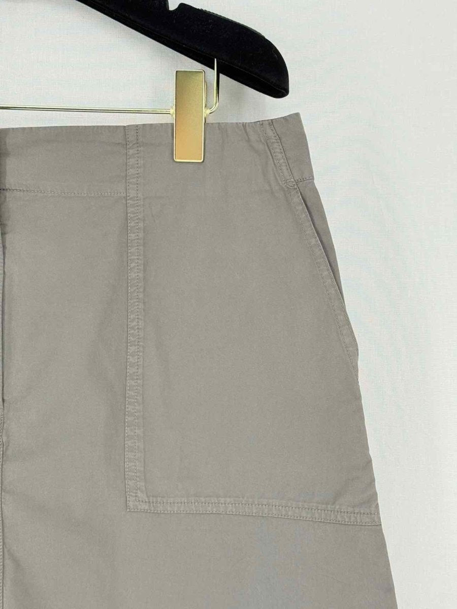 Pre - loved THEORY Khaki Size US 10 Mini Skirt at Reems Closet