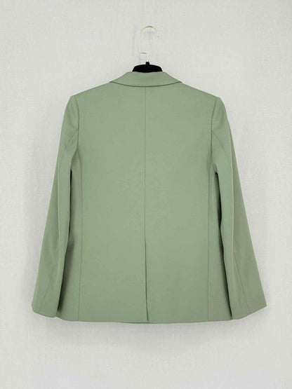 Pre-loved THEORY LUXE Green Size US 00 Jacket at Reems Closet