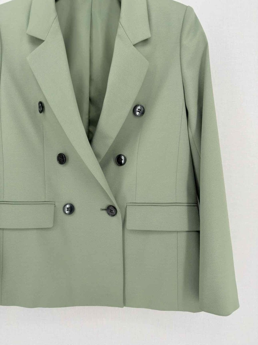 Pre-loved THEORY LUXE Green Size US 00 Jacket at Reems Closet